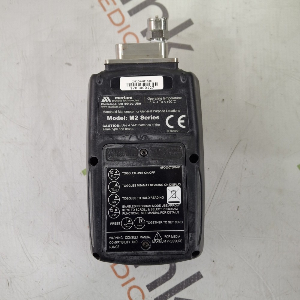 Meriam Instrument M2 Series Digital Manometer