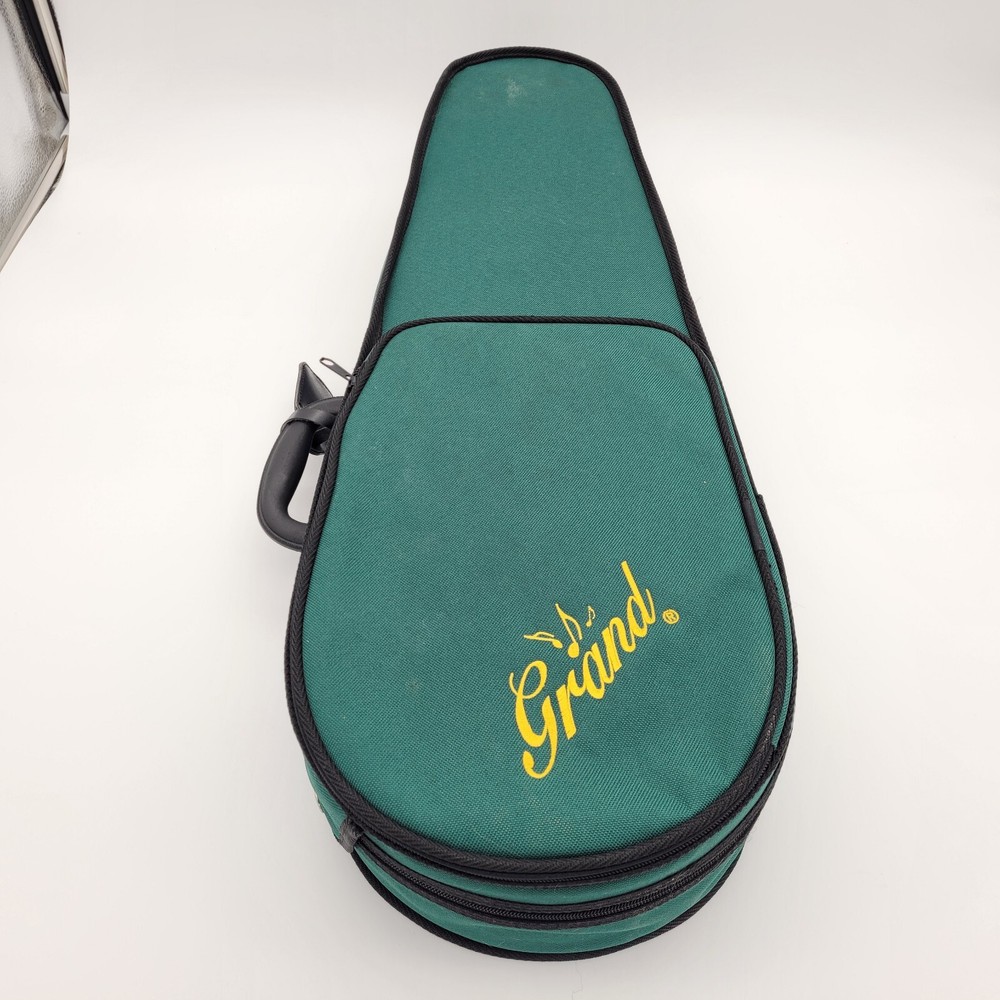VIOLIN CASE Green - Half Moon - Deluxe LIGHTWEIGHT