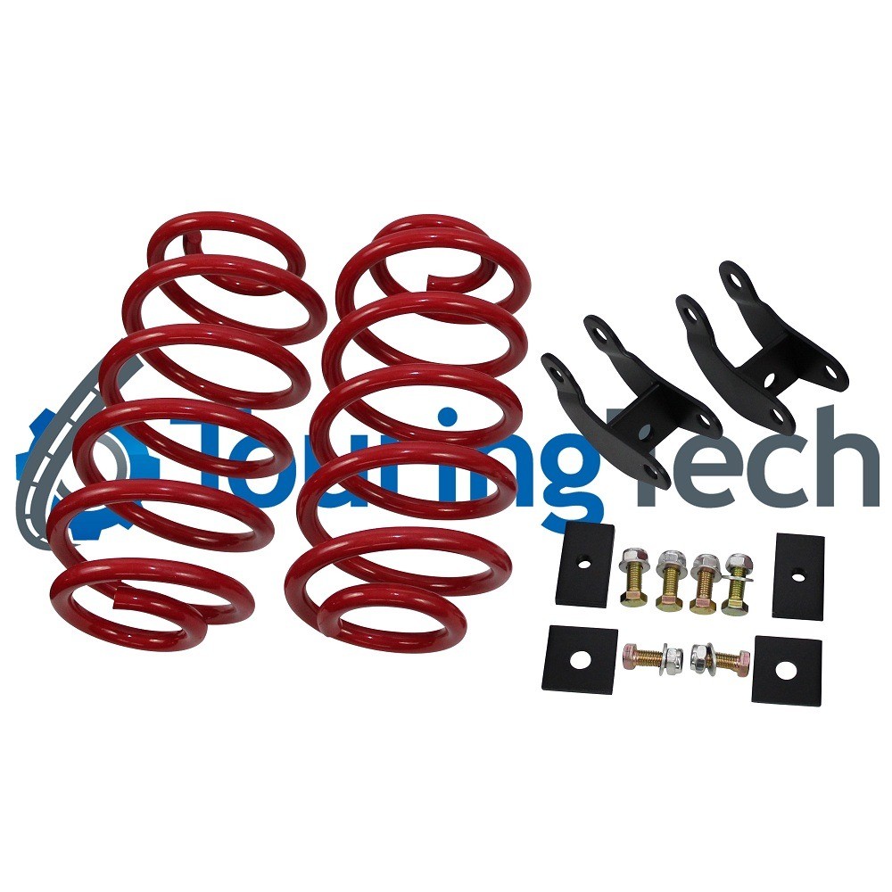 Tahoe Yukon Escalade 3" Rear Lowering Drop Coil Springs w/ Extenders