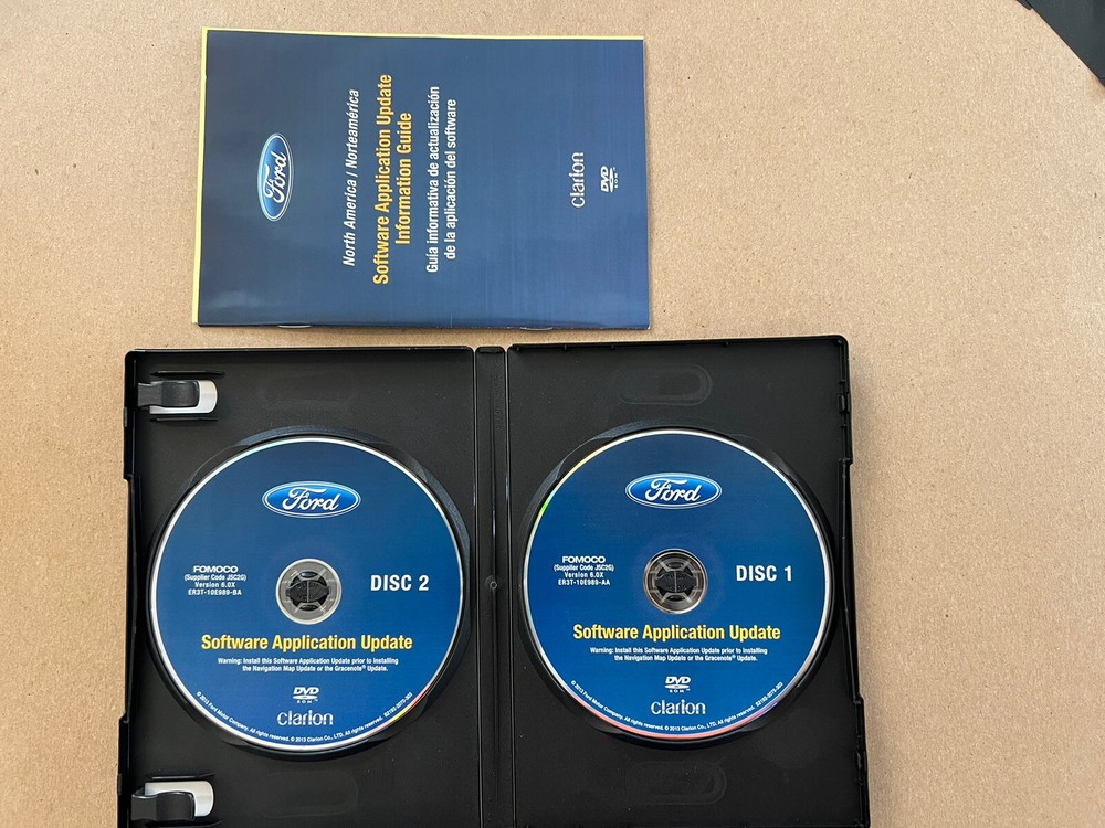 2011 Ford Fusion Software Application Update & Navigation Map Update V6.0X