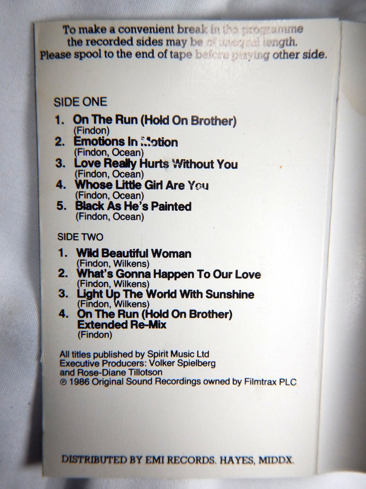 BILLY OCEAN - IN MOTION - CASSETTE