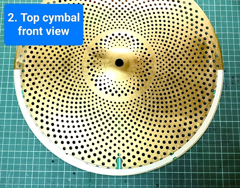 Goedrum 2-Piece Hi-Hat DIY Package With bottom cup