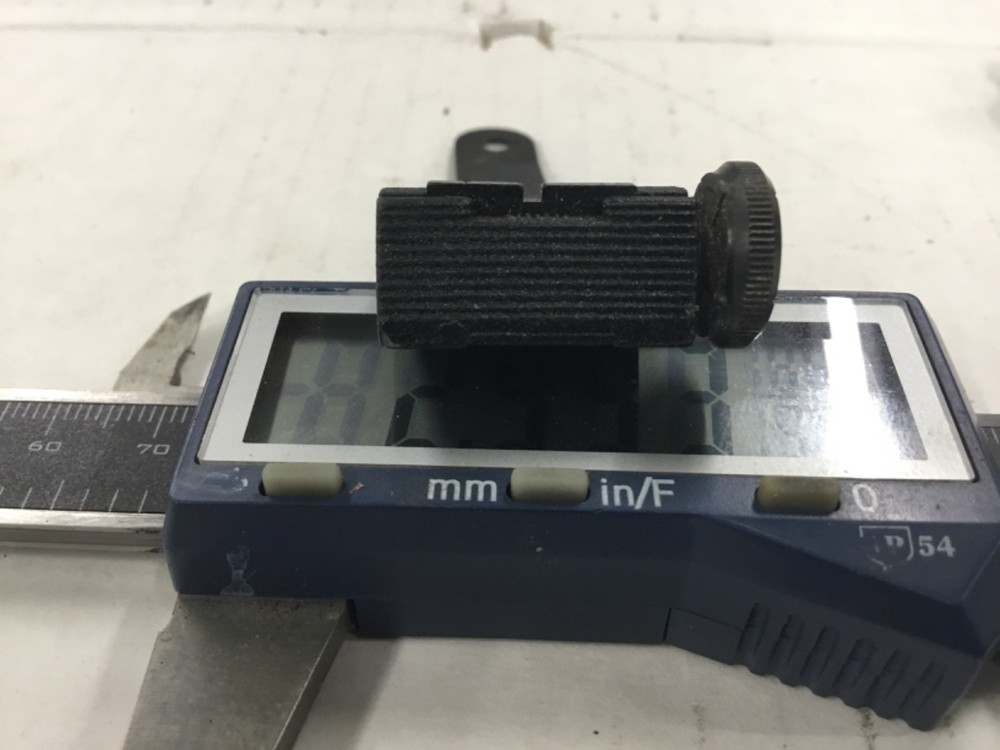 Unknown rear open sight