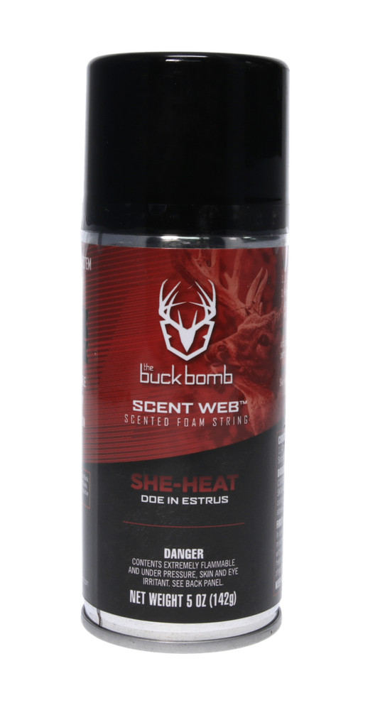 Buck Bomb She Heat Scent Web 5oz