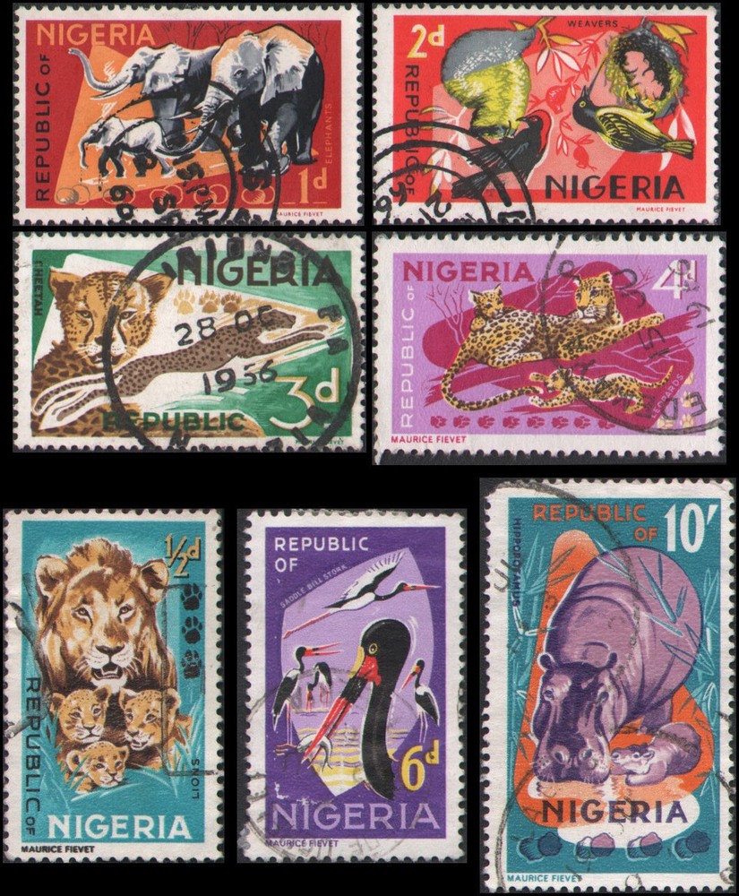 Nigeria #184//196 Used