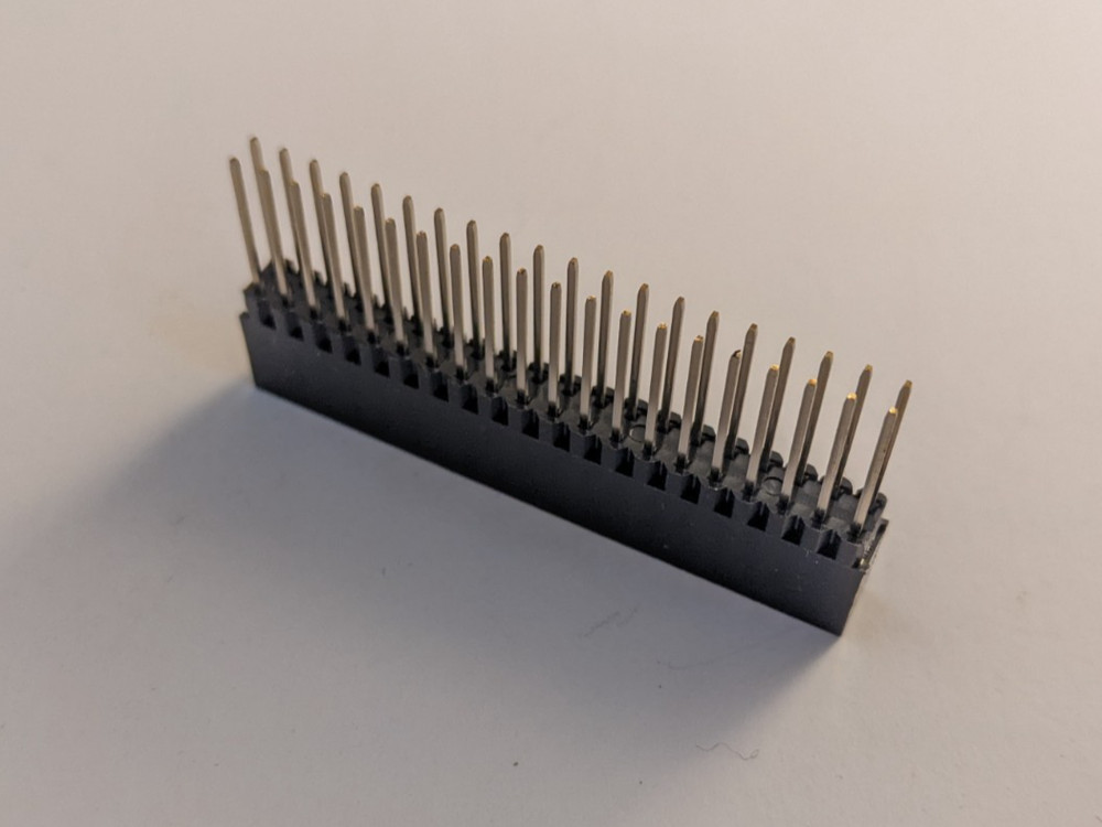 Raspberry Pi Stacking GPIO Header 2x20 40P 2.54mm 0.1" 40-pin Female Connector