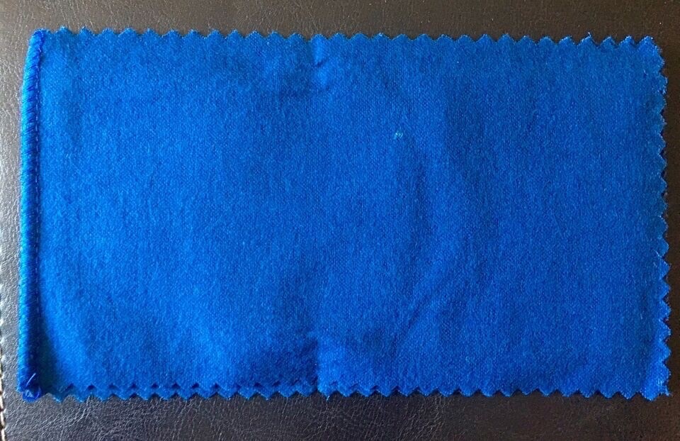 2-Pack Jewelry Cleaning Polishing Cloth Silver Gold Brass Shine Multiple Layer