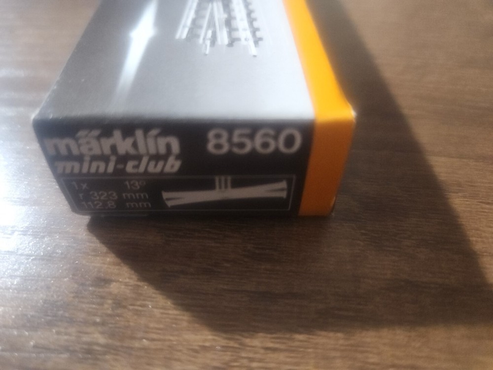 Marklin 8560 4-7/16" 13° Double Slip "Double Cross" Switch