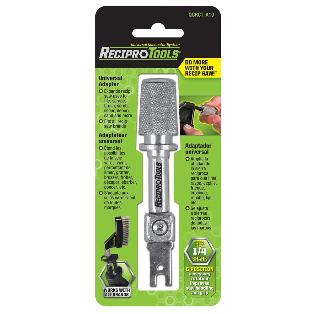 Rcta10 Reciprocating Saw Adapter Silver Small