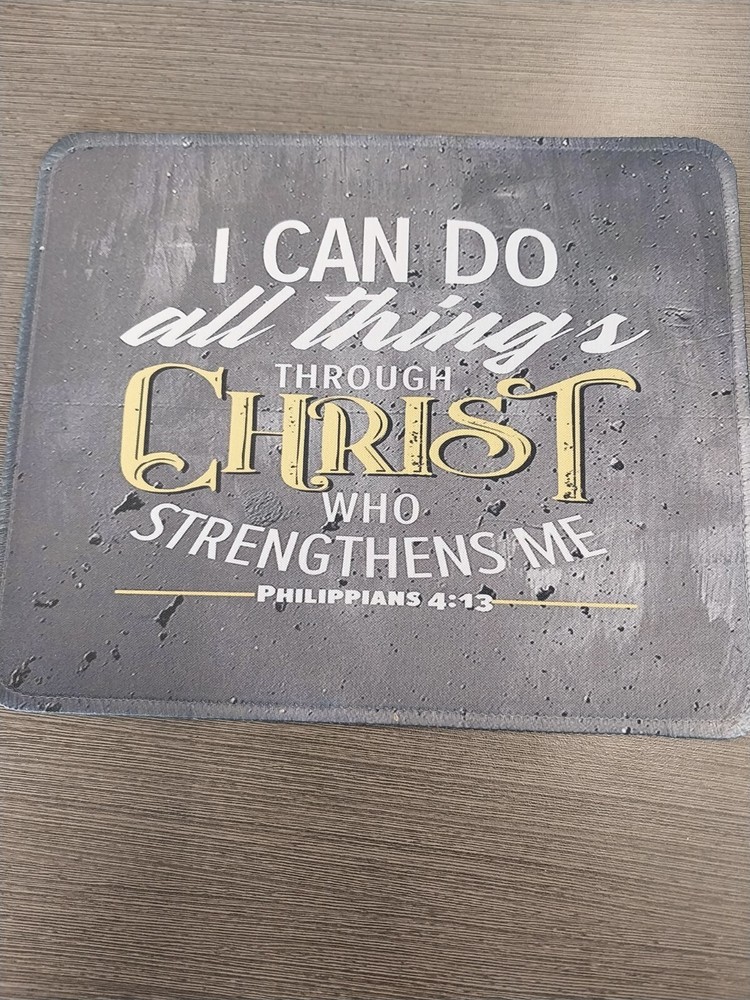 Biblical Mouse Pad 8 3/4 by 6 3/4