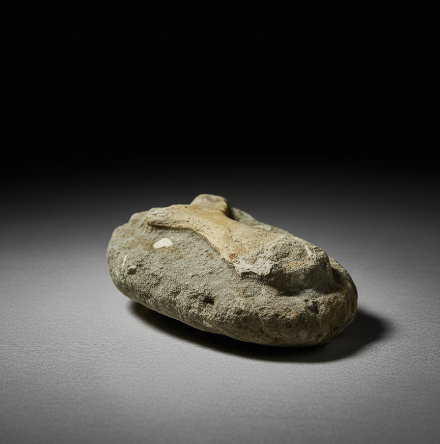 RARE BEAUTIFUL TURTLE BONE FROM MOROCCO