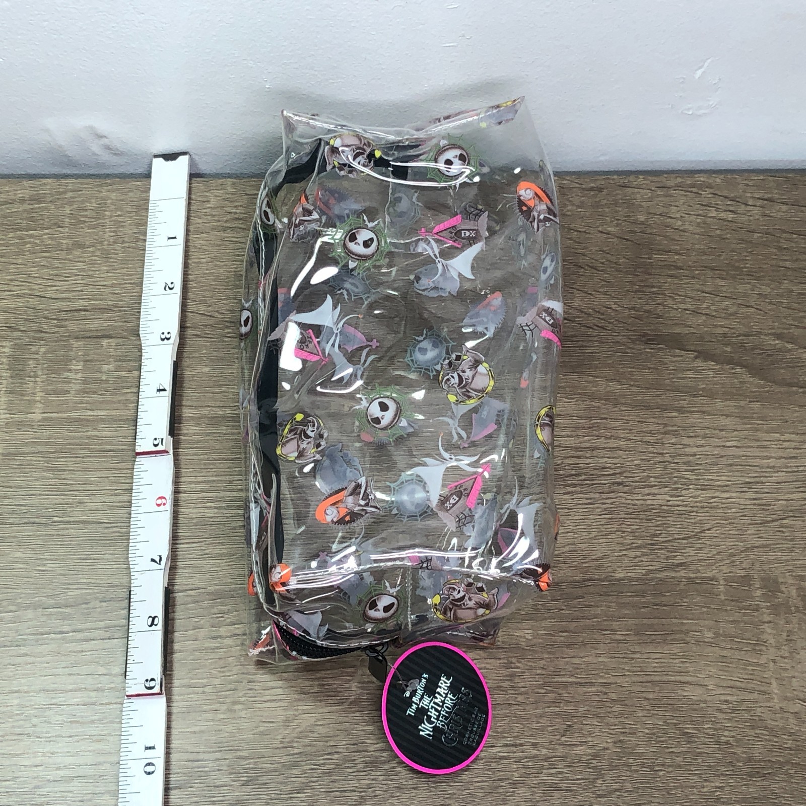 Disney Nightmare Before Christmas Revolution Make Up Cosmetic Bag Collectible 8"