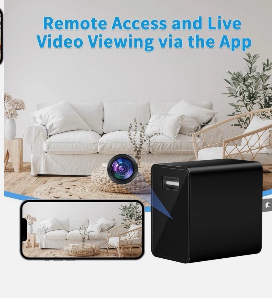 Cámara con cargador USB