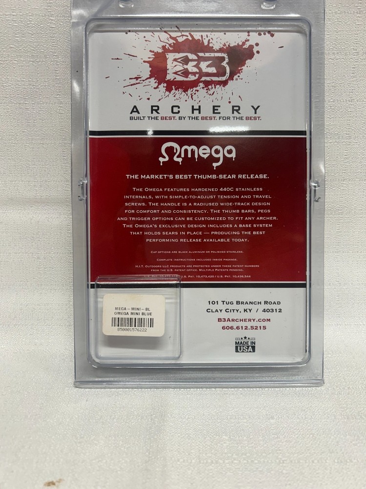 B3 Omega Release Mini Blue