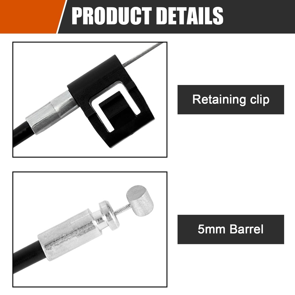 Universal Recliner Cable Replacement Sofa Couch Release Handle S Tip 37.6 Inch