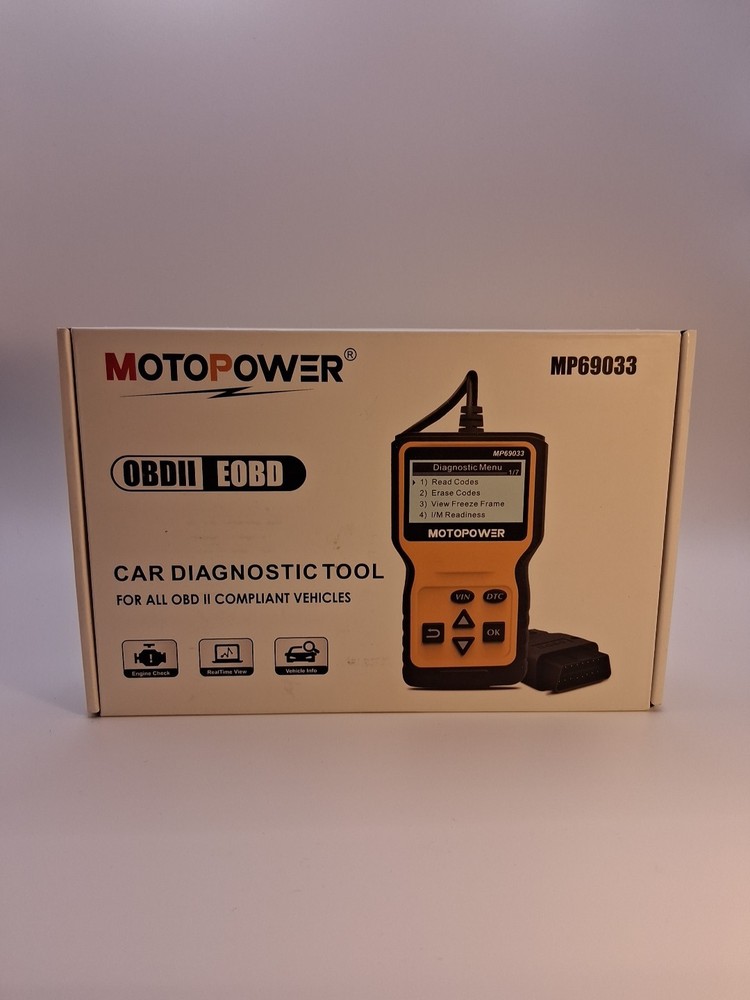 MOTOPOWER MP69033 Car OBD Scanner Code Reader Engine Fault Scanner