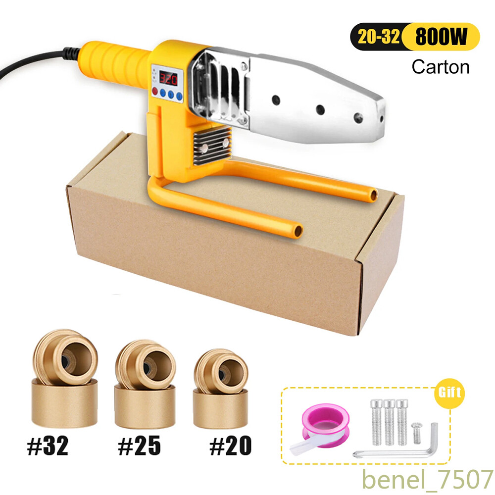800W Plastic Pipe Welding Machine Professional Hot Melt Tool Pipe Welding Tools