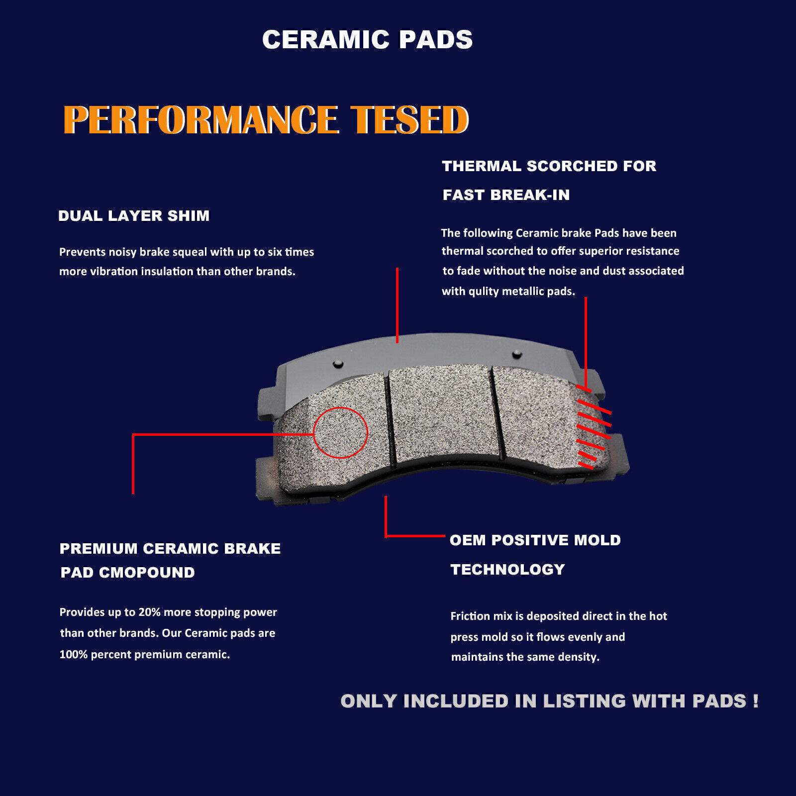 Front Rear DRILLED Rotors Brake Pads for Town Country Grand Caravan Dual Piston