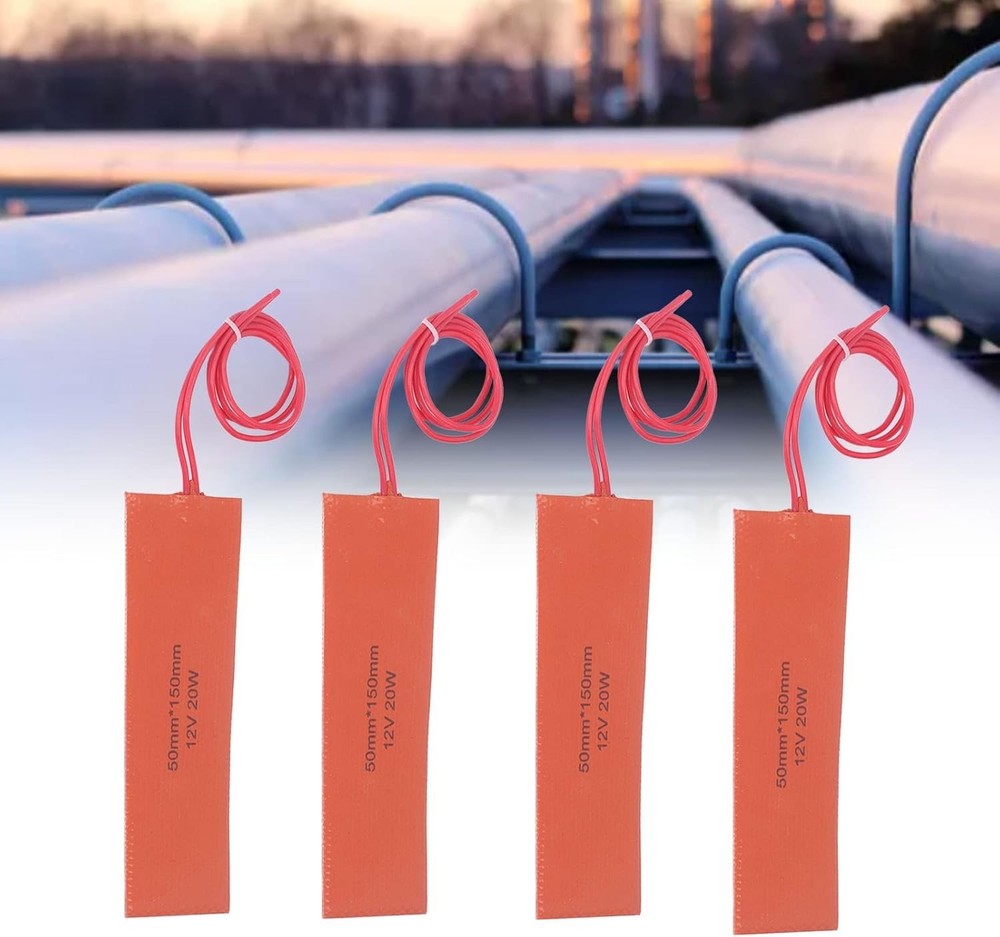 Silicone Rubber Heating Blanket Set for Efficient Industrial Heating