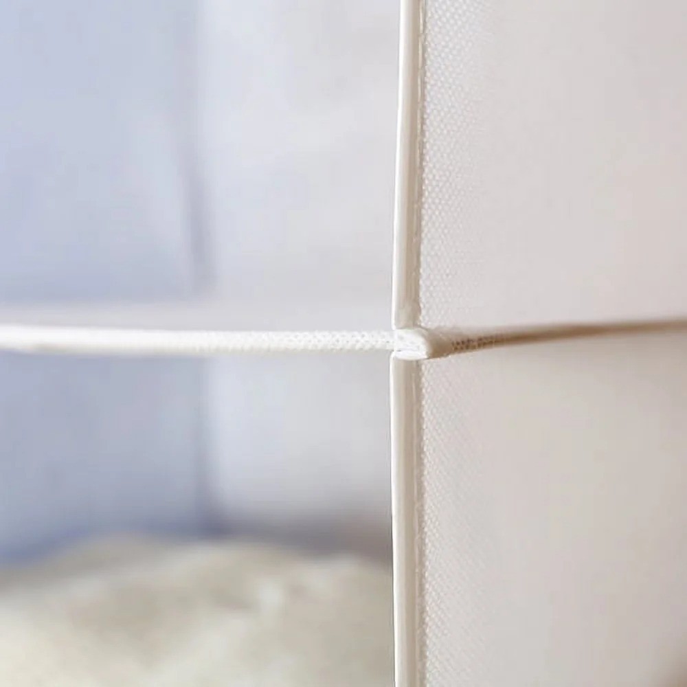 6 Shelf Hanging Closet Organizer Storage with Non Woven Fabric for Adult and