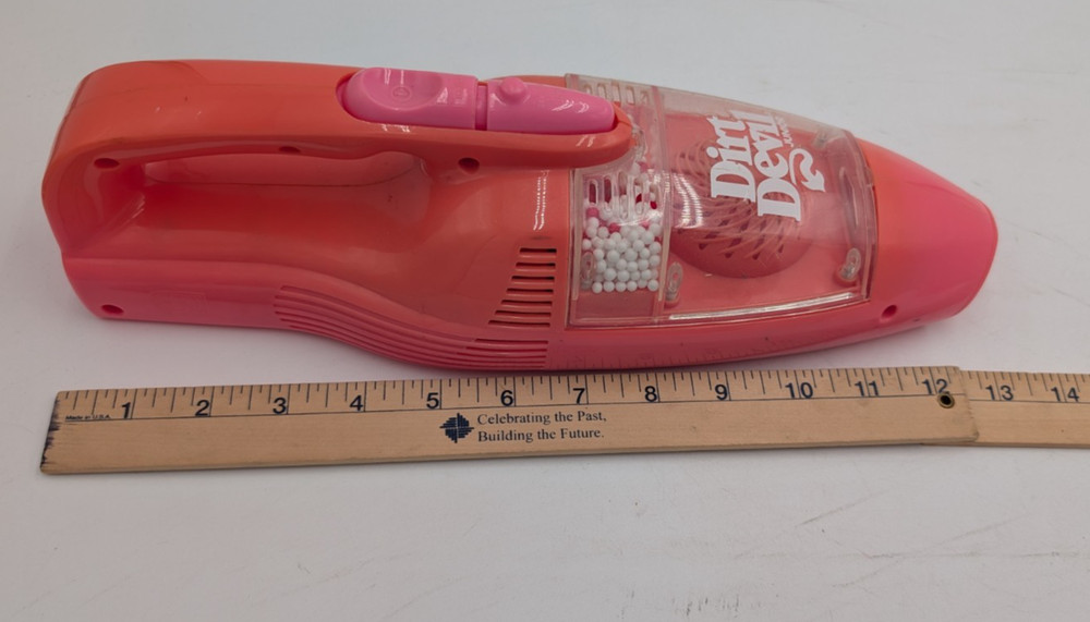 Dirt Devil Junior Toy Vacuum Handheld Pink TESTED