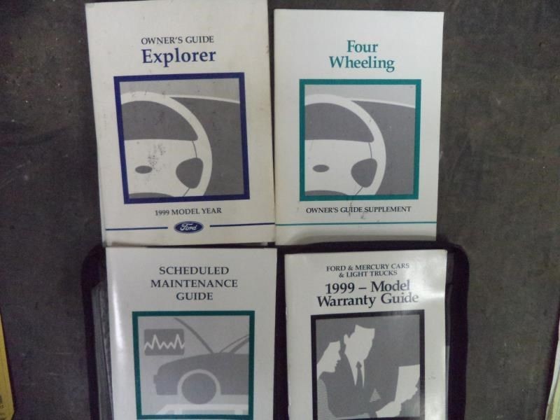 EXPLORER 1999 Owners Manual 967727