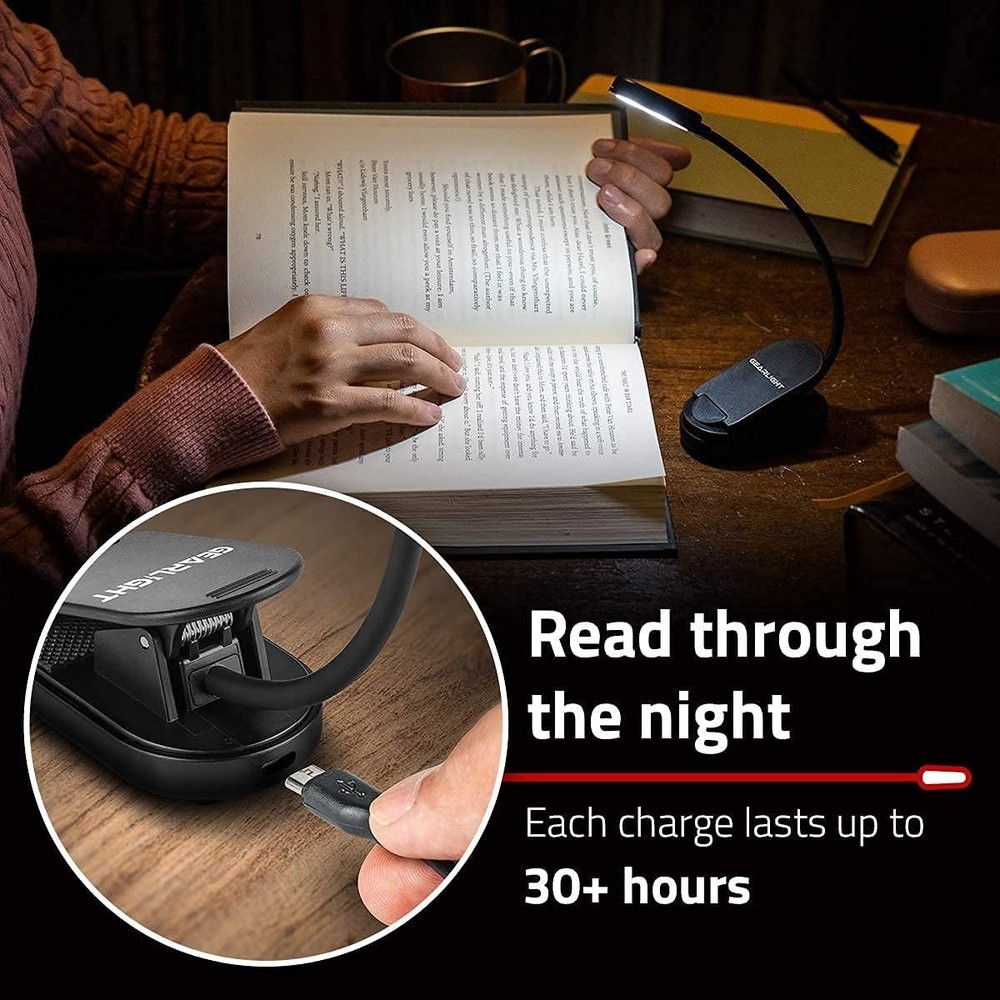 Hands-Free Reading Light - Adjustable Brightness