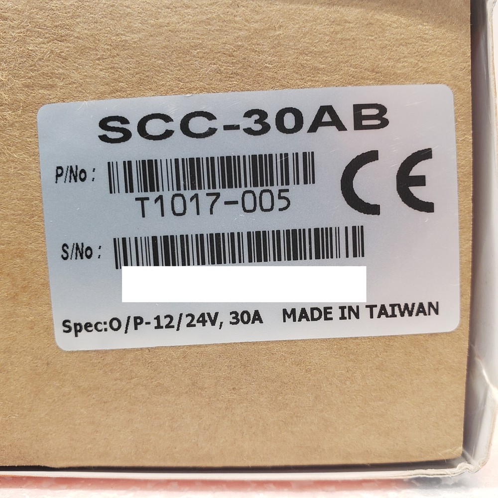 Samlex Flush Mount 20 Amp Solar Charge Controller with LCD Display - SCC-30AB