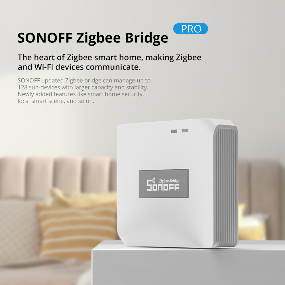 SONOFF Zigbee Bridge Pro Gateway Wi-Fi & Zigbee Dual-protocol Remote Controller