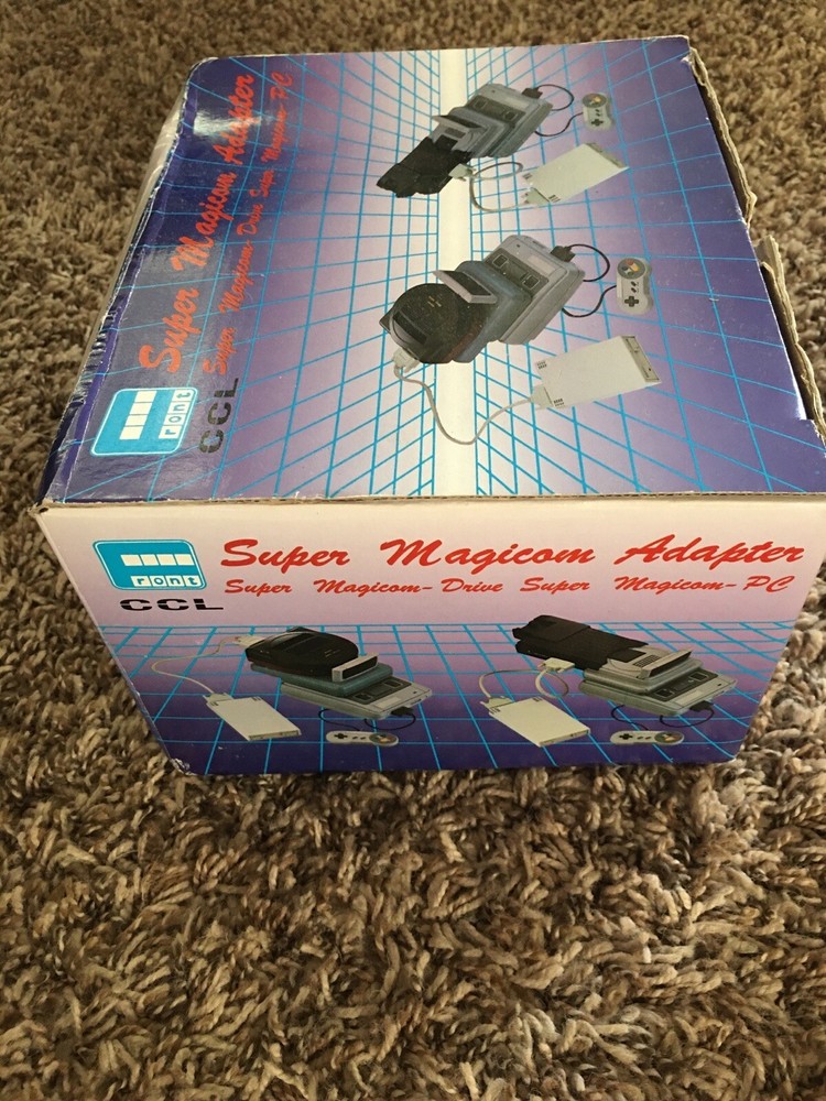 Super Magicom Adapter For Famicom / Rare!