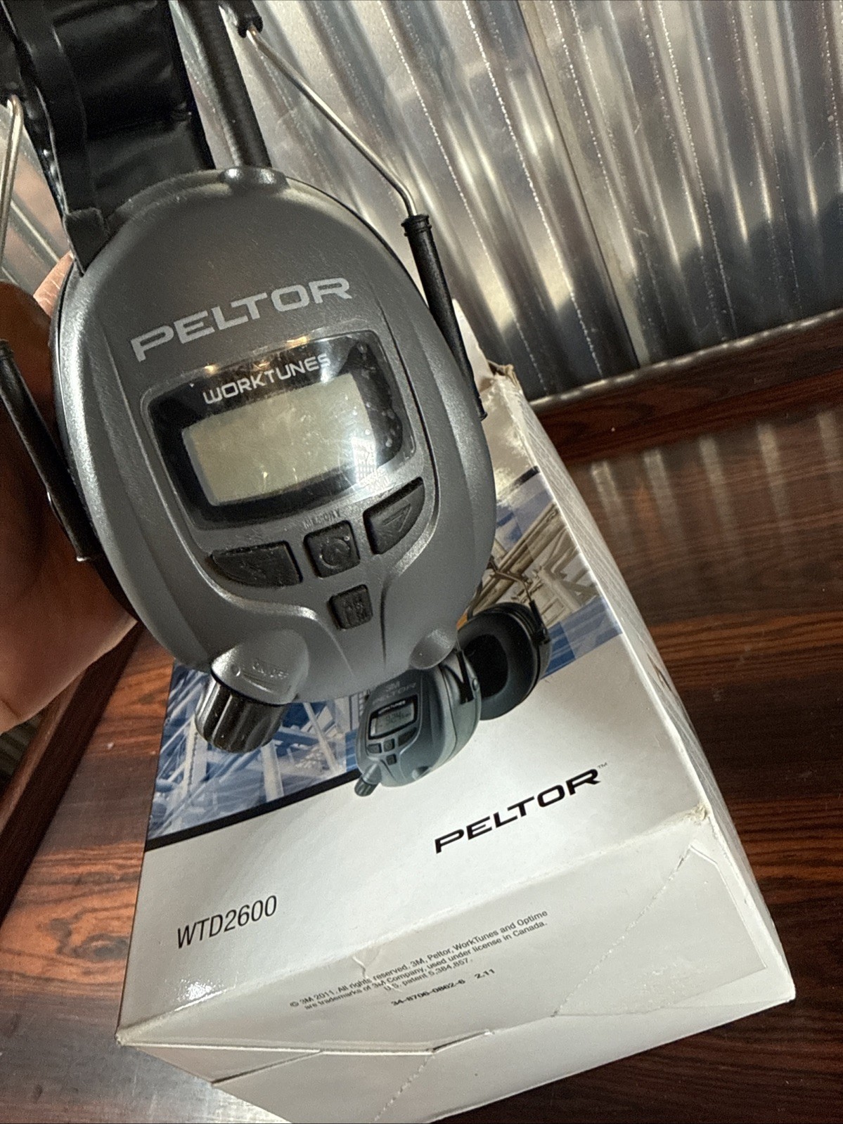 Peltor Digital WorkTunes 26 Headphones and Earmuffs WTD2600 NEW IN BOX! NIB