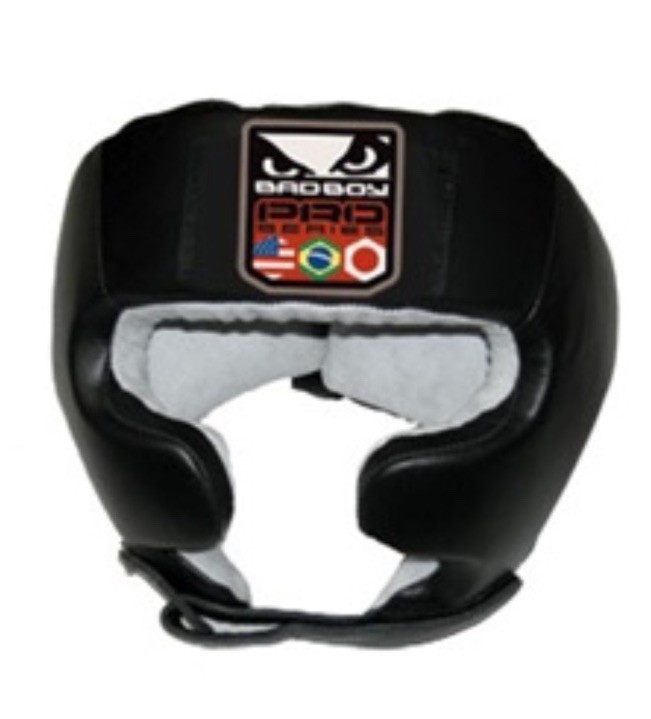Bad Boy Leather Head Gear- Medium Size