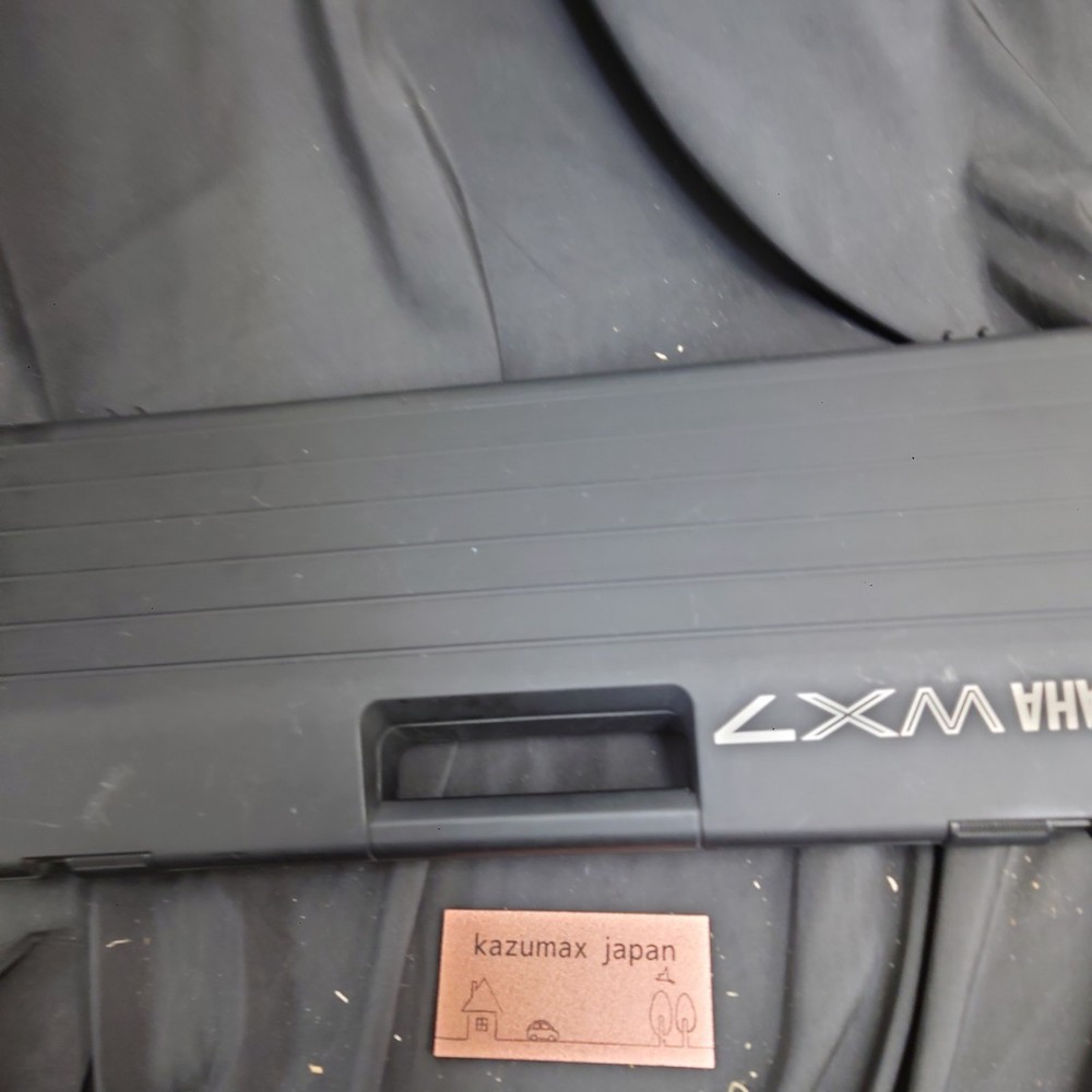 YAMAHA WX7 Wind MIDI Controller Synthesizer Black with Case No Battery Pack