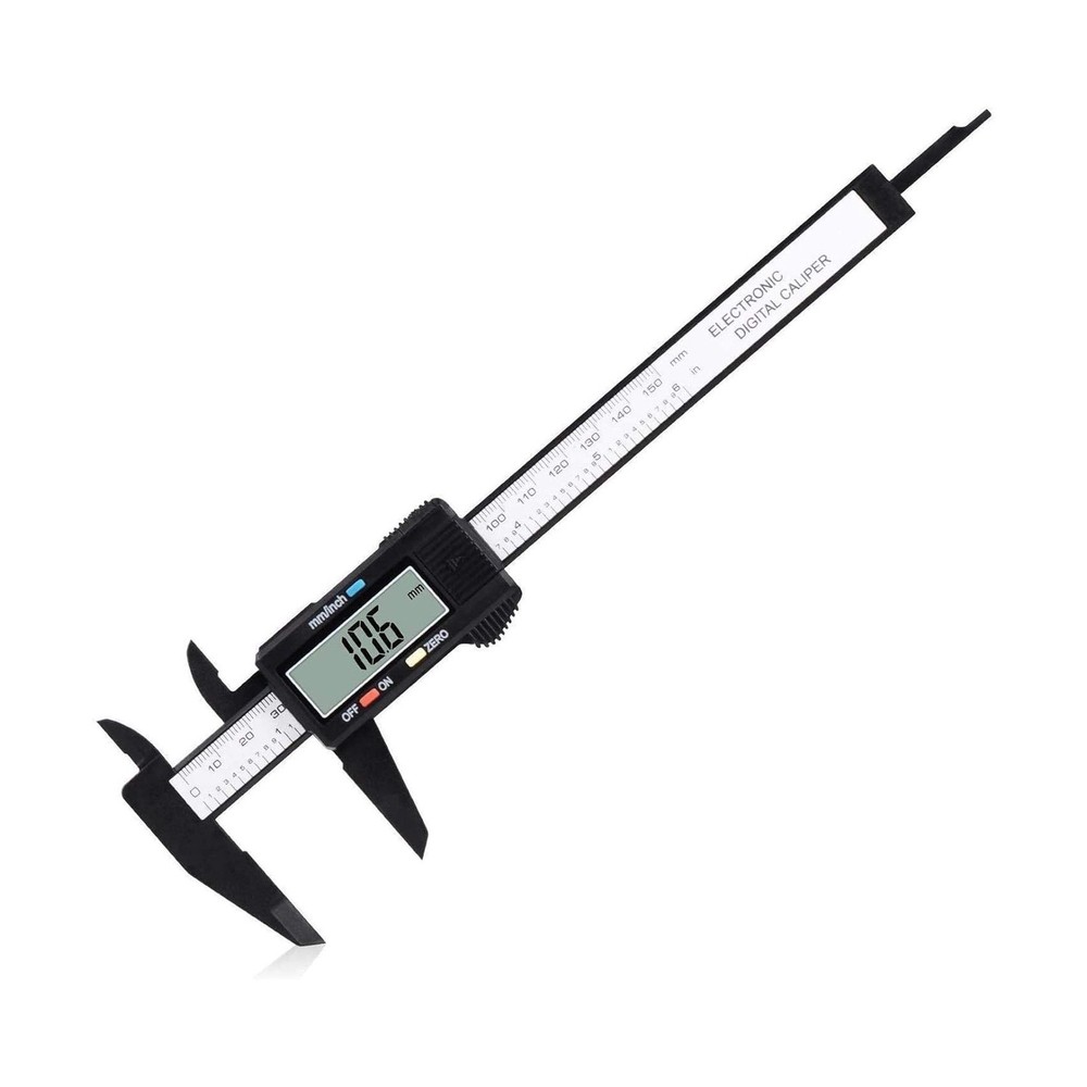 Digital Caliper, Adoric 0-6" Calipers Measuring Tool - Electronic Micrometer ...