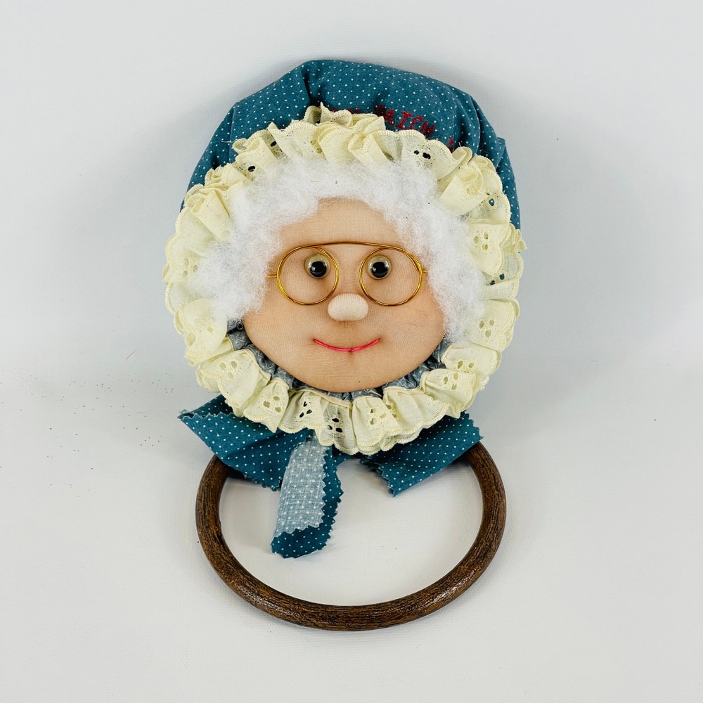 Granny Patch Hanging Towel Ring 5" Ring