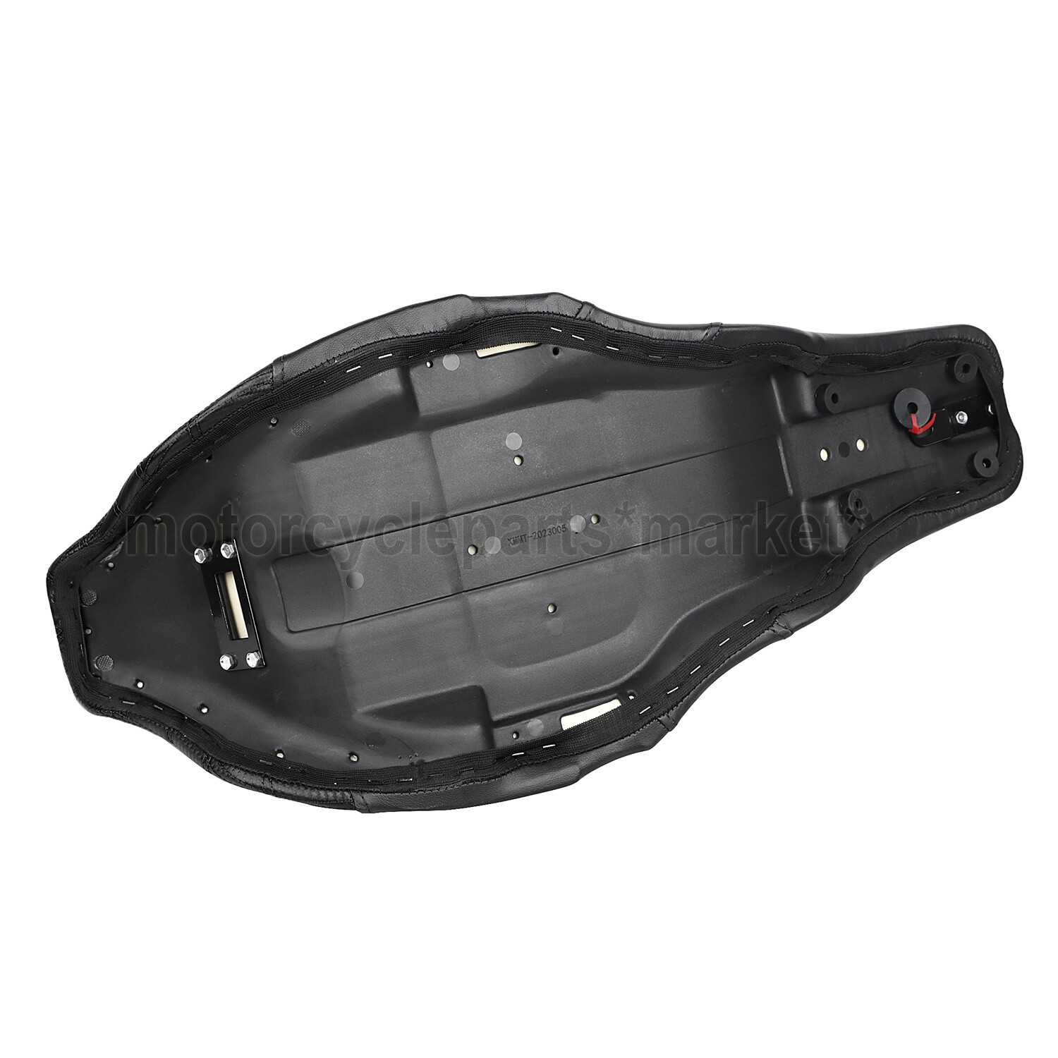 Step-Up Lattice Stitch Seat For Harley 2008-2023 Electra Road Street Glide Black