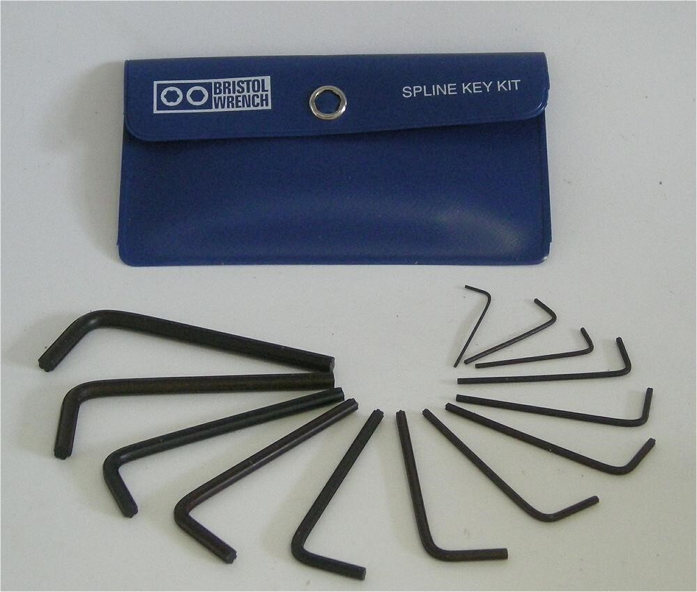 EXCLUSIVE CUSTOM 13 PC. BRISTOL WRENCH MASTER SET FOR COLLINS S-LINE & KWM-2