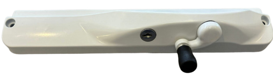 TRADEBASE Window Winder White Right Hand - Lockable