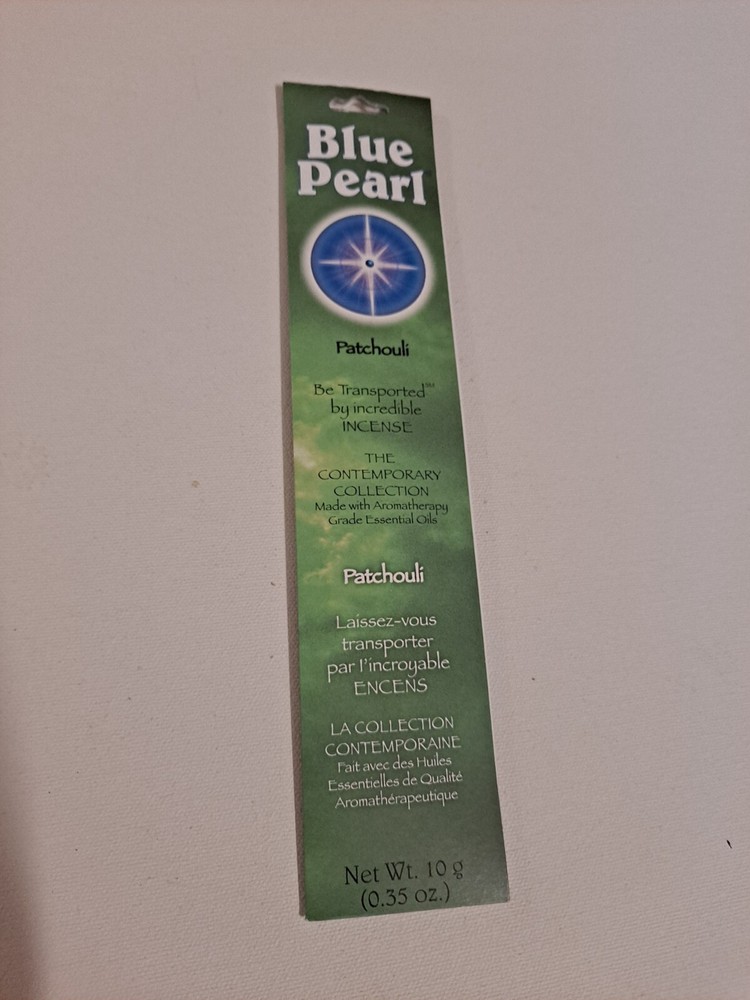 Blue Pearl Patchouli Stick Incense 10g