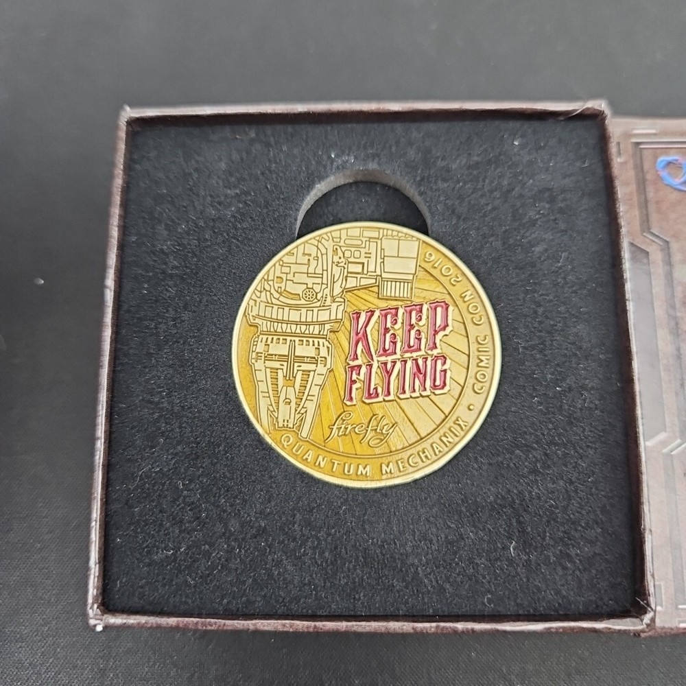 Firefly Keep Flying Limited Edition Challenge Coin 2016 Lootcrate
