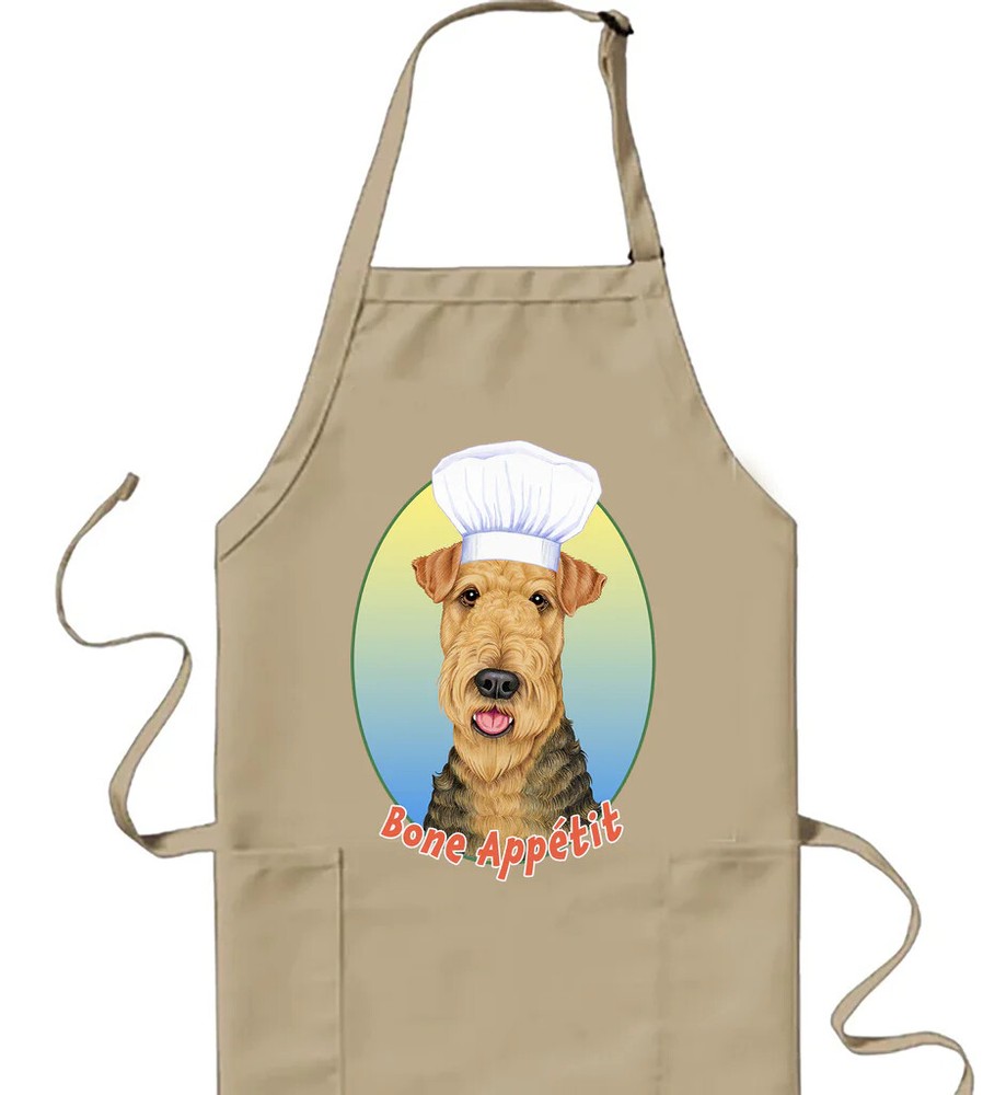 Airedale Terrier Cookin' Apron