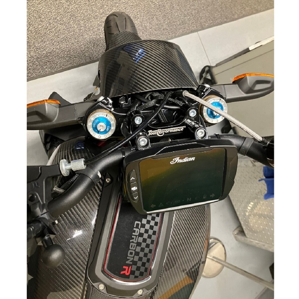 HeliBars Black Tour Performance Handlebar Risers HR15180