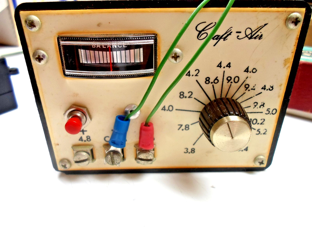 Craft Air Radio Control Expanded Scale Voltmeter Battery Capacity Checker