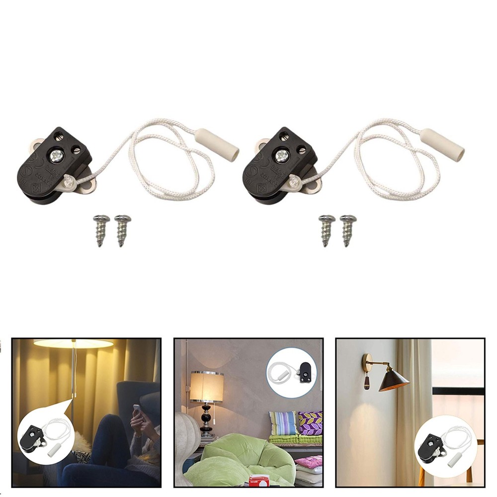 Compact Design Furniture Lighting Control Pull Switch Convenient Pull Design