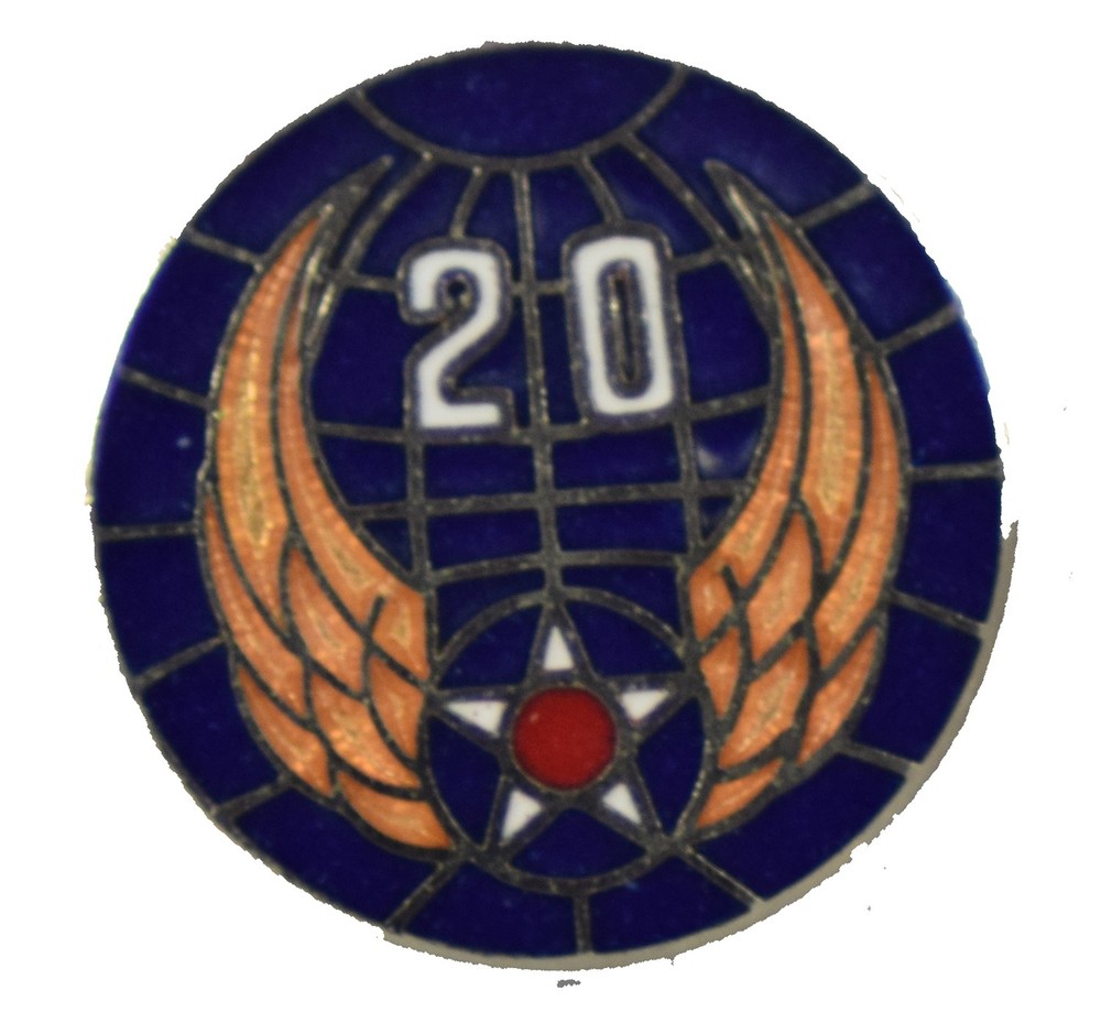 20TH AIR FORCE HAT PIN