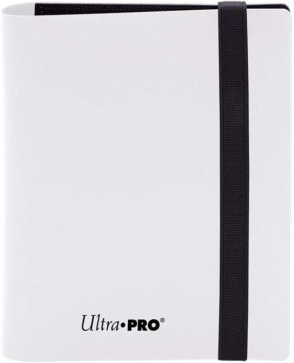 Eclipse 2 Pocket Pro Binder in Arctic White - Stylish Card Storage Solution