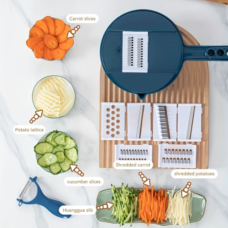 12-In-1 Vegetable Chopper and Slicer