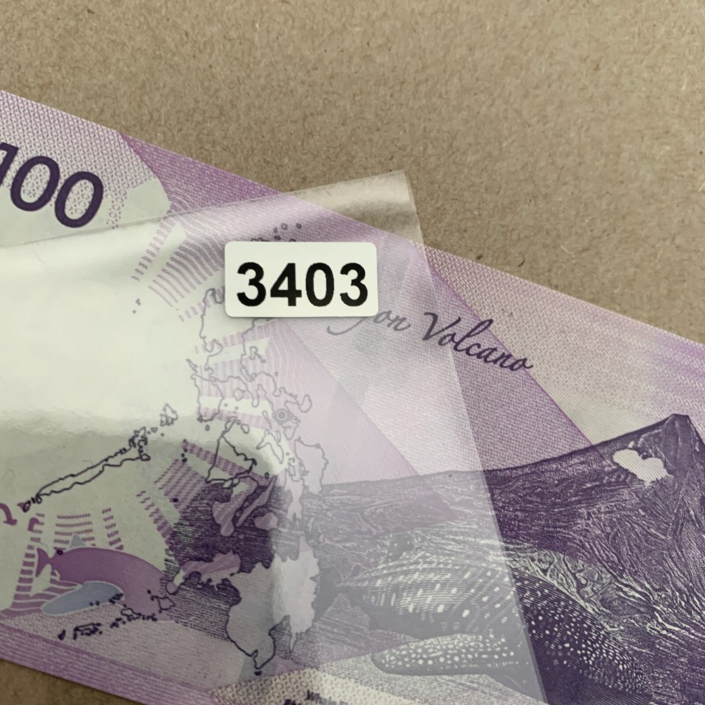 Solid 666666 2023 PHILIPPINES 100 Piso Currency Solid Money 666666 Banknote
