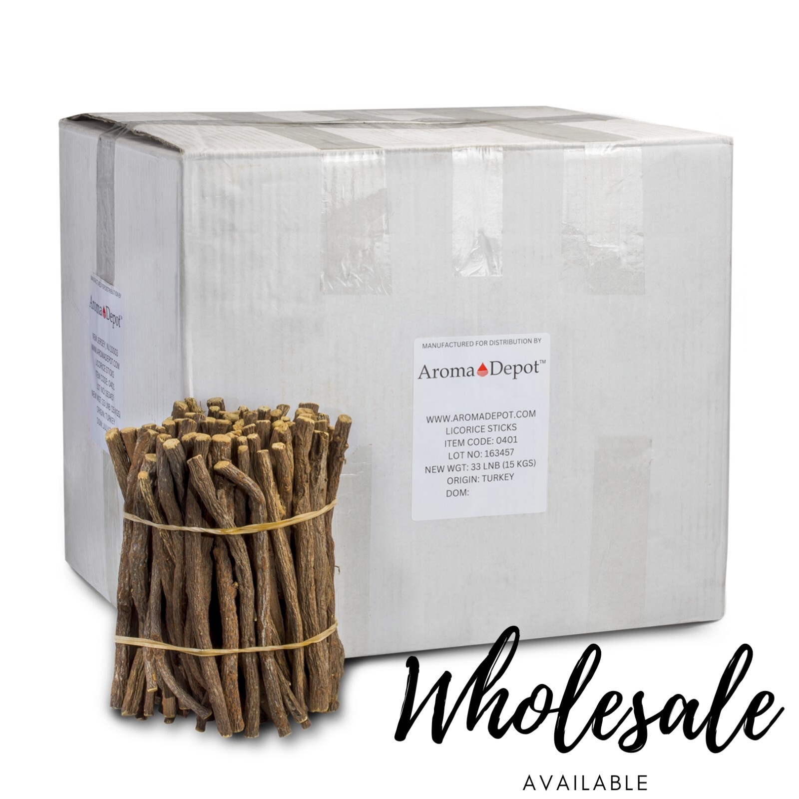Licorice Root Chew Sticks Bulk 100% Pure Natural Flavored Glycyrrhiza Glabra