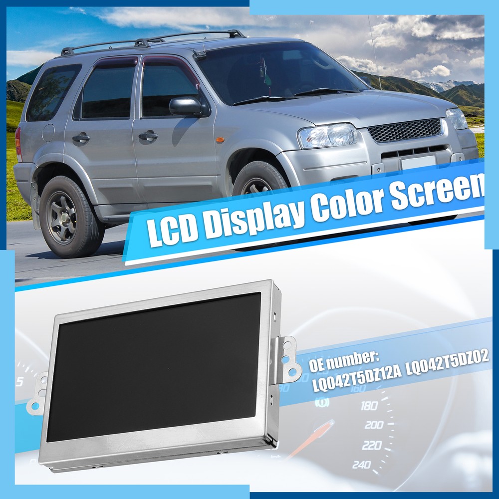 Pack (1) LCD Display Color Screen Speedometer for Ford Focus Escape 2013-2016